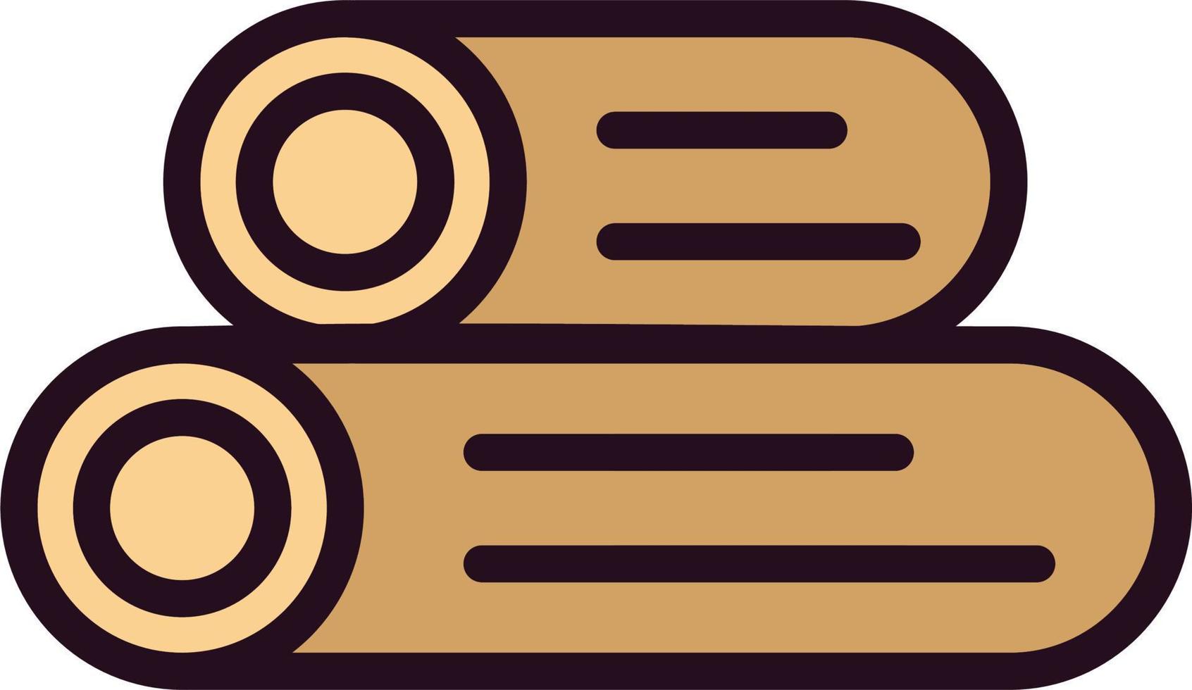 log vector icoon