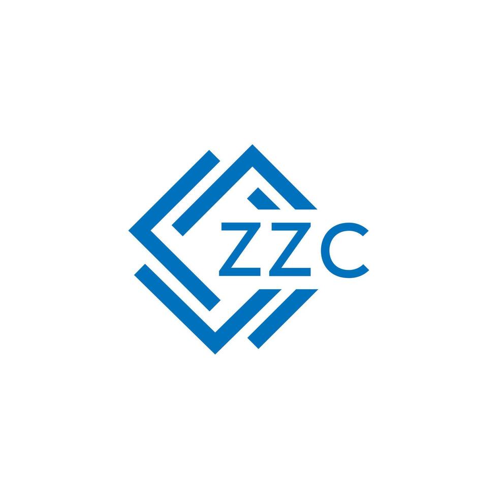 zzc technologie brief logo ontwerp Aan wit achtergrond. zzc creatief initialen technologie brief logo concept. zzc technologie brief ontwerp. vector