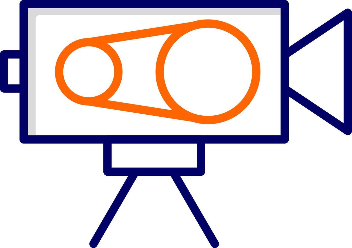 videocamera vector pictogram