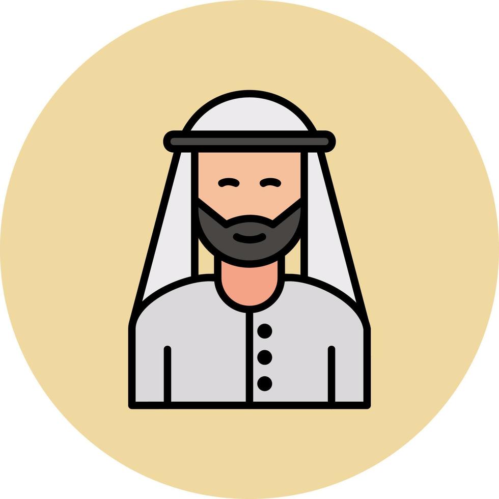 Arabisch Mens vector icoon