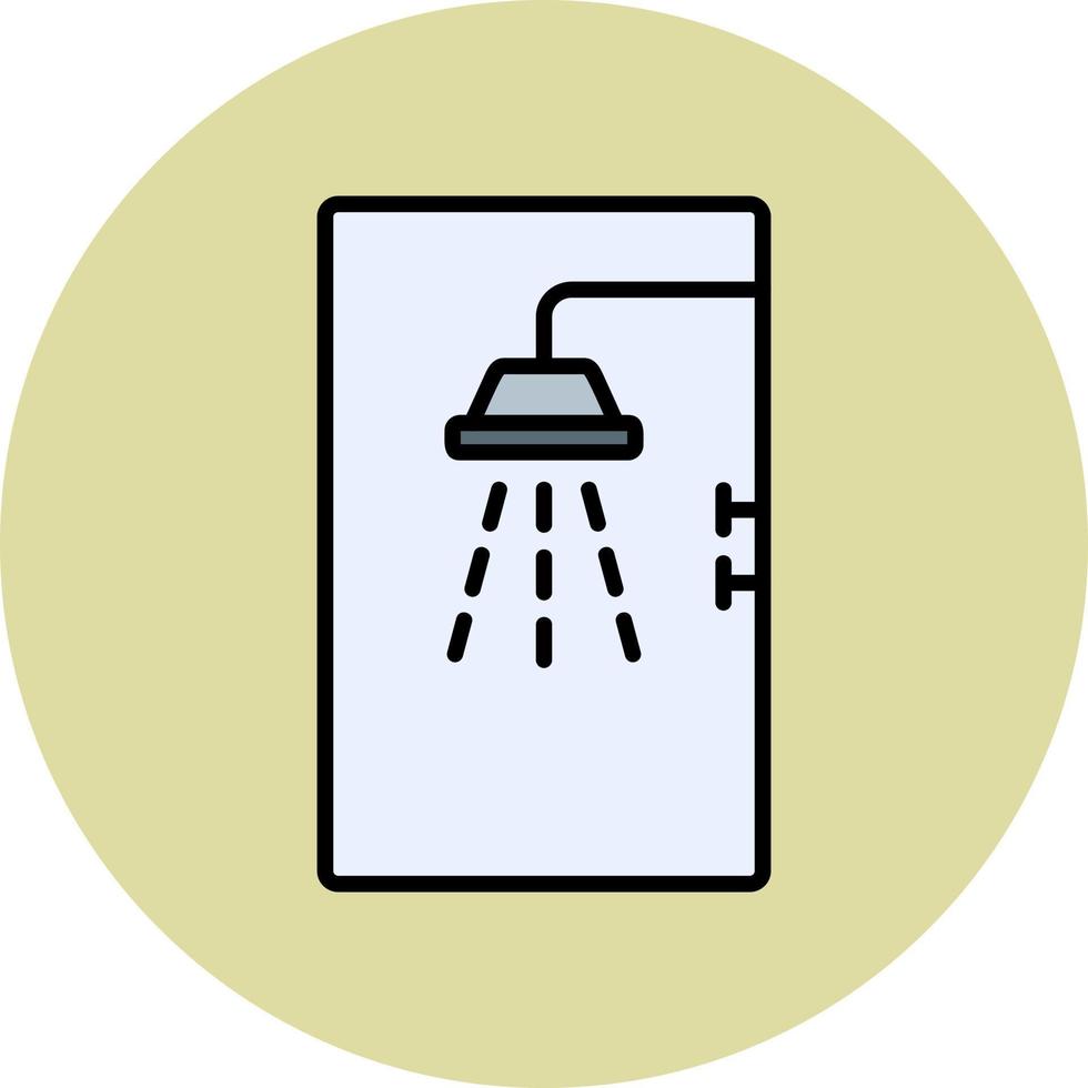 douche vector pictogram