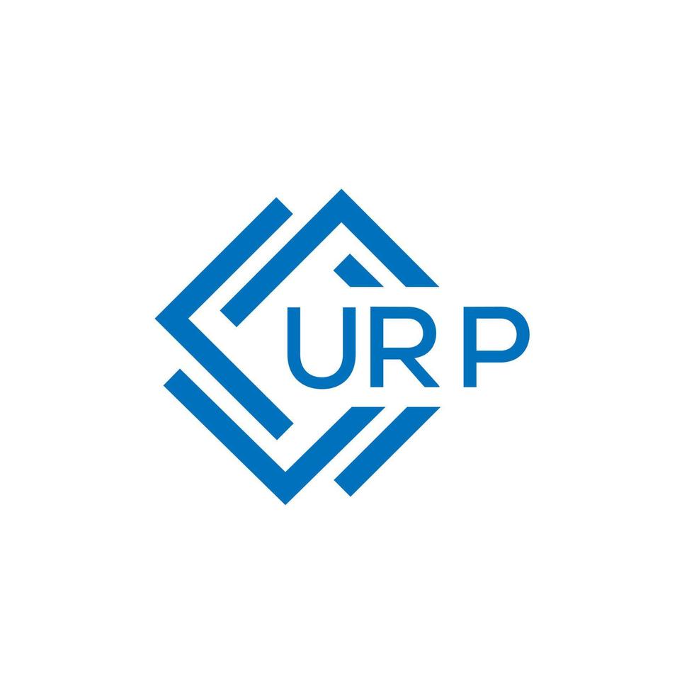 urp technologie brief logo ontwerp Aan wit achtergrond. urp creatief initialen technologie brief logo concept. urp technologie brief ontwerp. vector