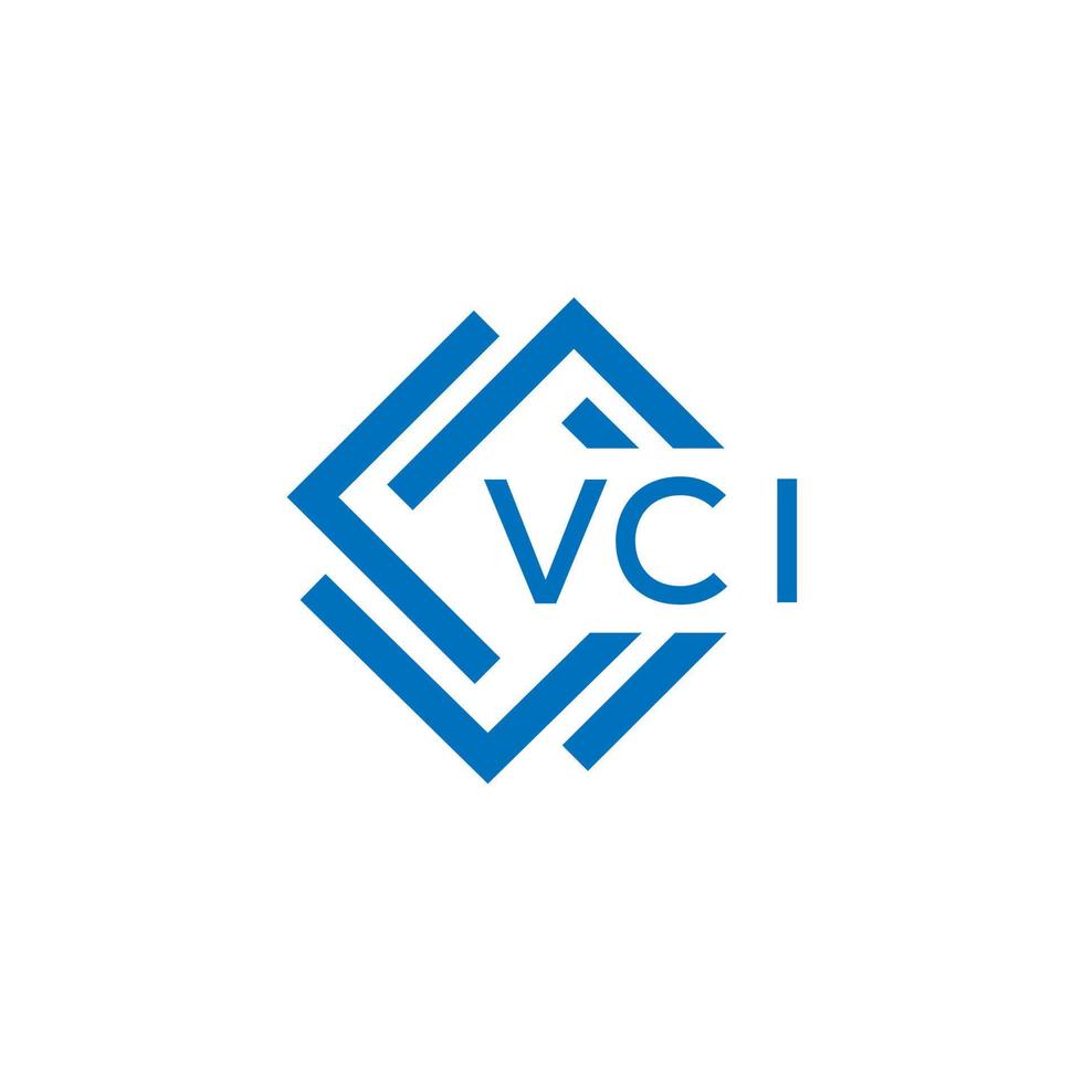 vci technologie brief logo ontwerp Aan wit achtergrond. vci creatief initialen technologie brief logo concept. vci technologie brief ontwerp. vector