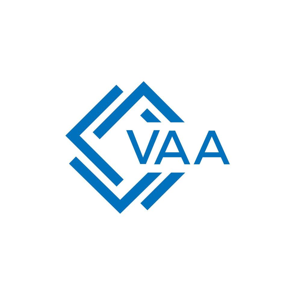 vaa technologie brief logo ontwerp Aan wit achtergrond. vaa creatief initialen technologie brief logo concept. vaa technologie brief ontwerp. vector