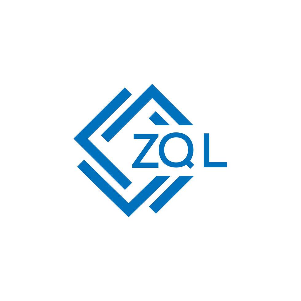 zql technologie brief logo ontwerp Aan wit achtergrond. zql creatief initialen technologie brief logo concept. zql technologie brief ontwerp. vector