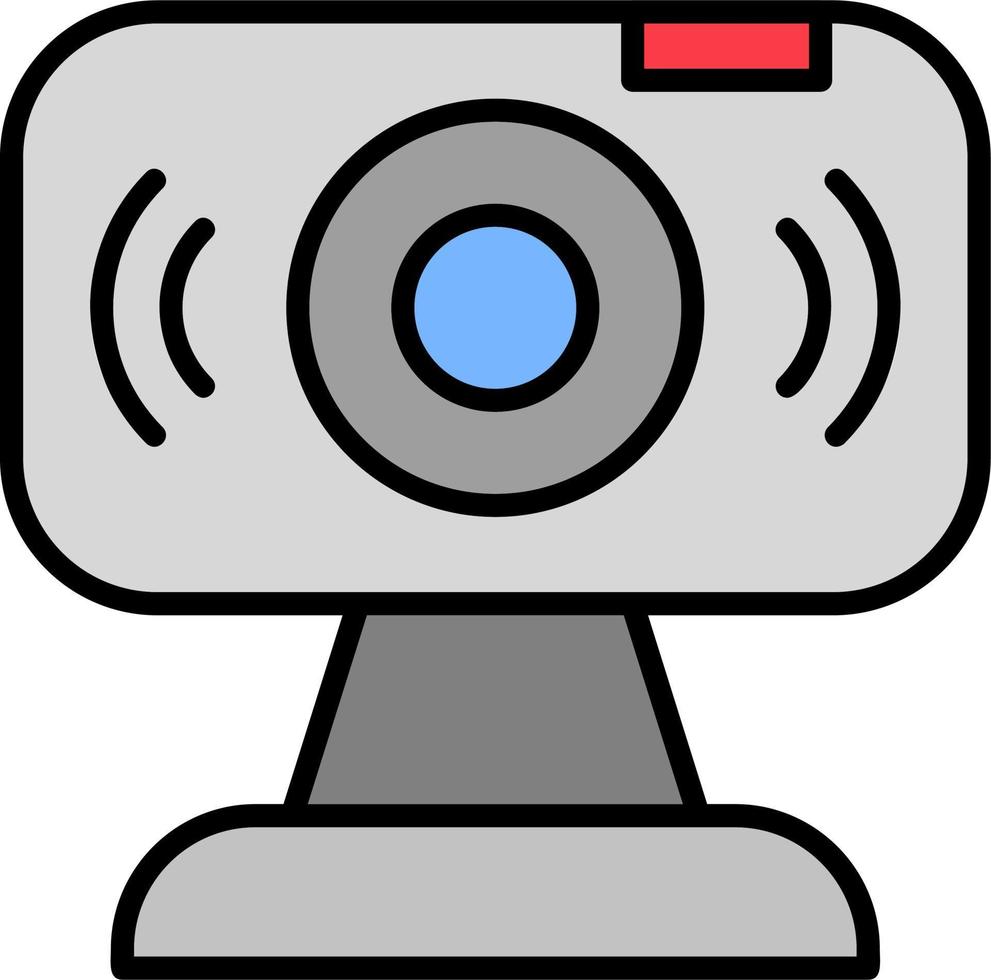 webcam vector pictogram