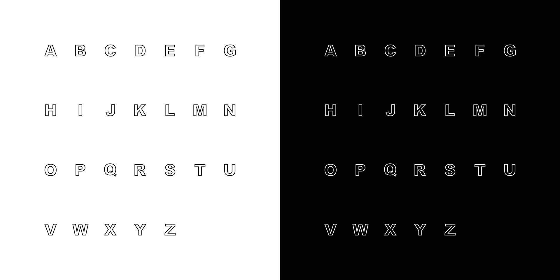 set van abstracte initiële az.monogram logo-ontwerp vector