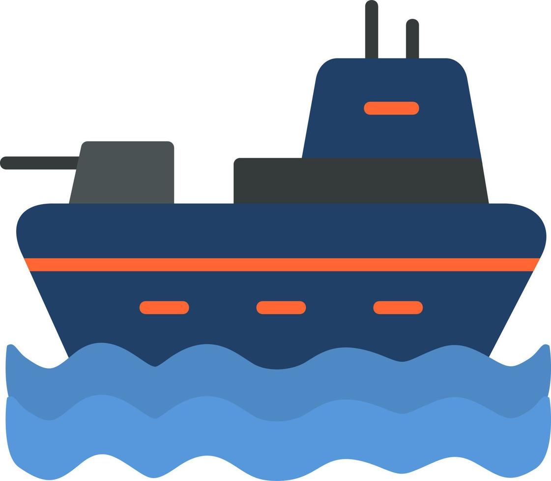 leger schip vector icoon