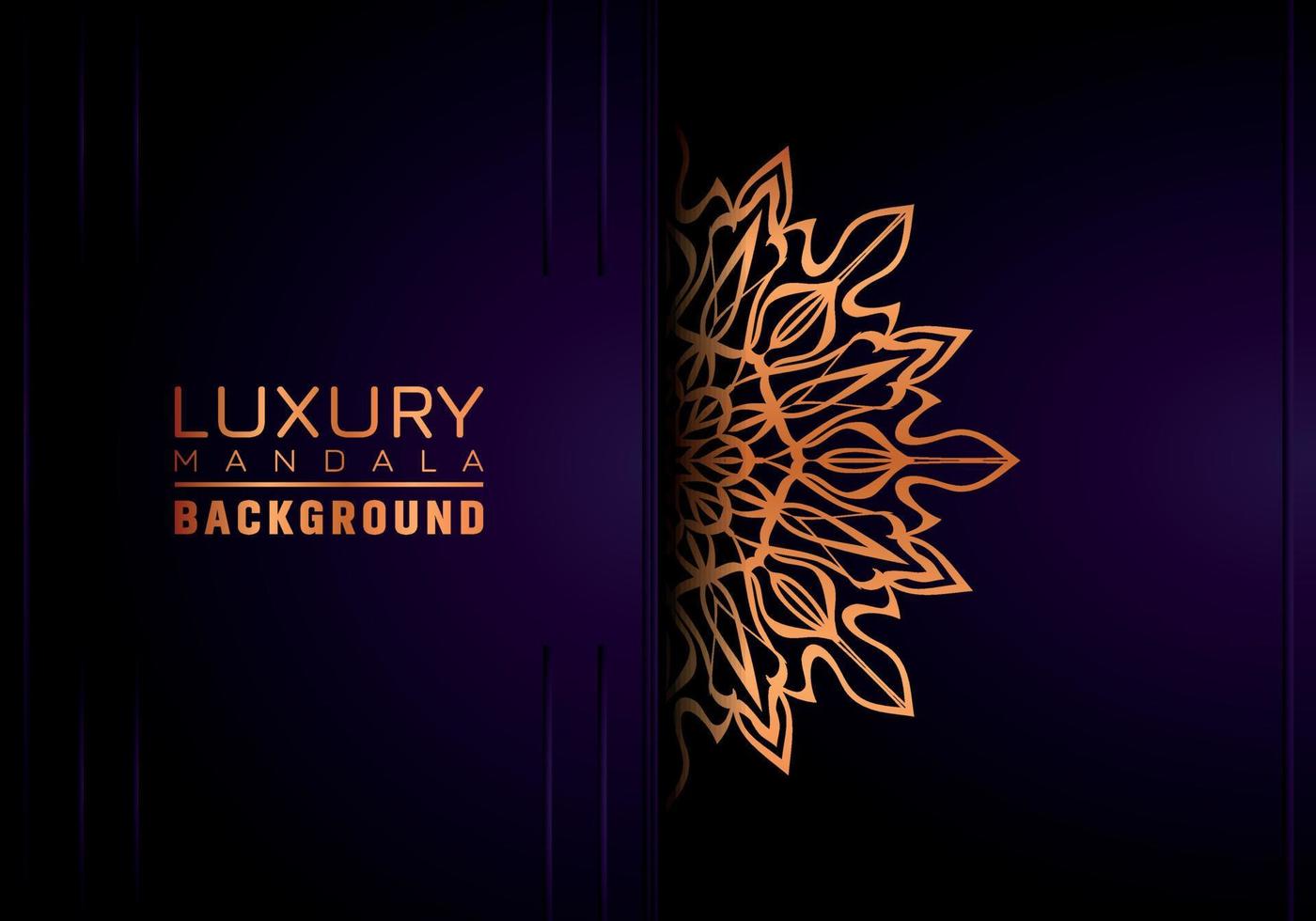 luxe mandala sierontwerp als achtergrond met gouden arabesk patroonstijl. decoratief mandala-ornament voor print, brochure, banner, omslag, poster, uitnodigingskaart. vector