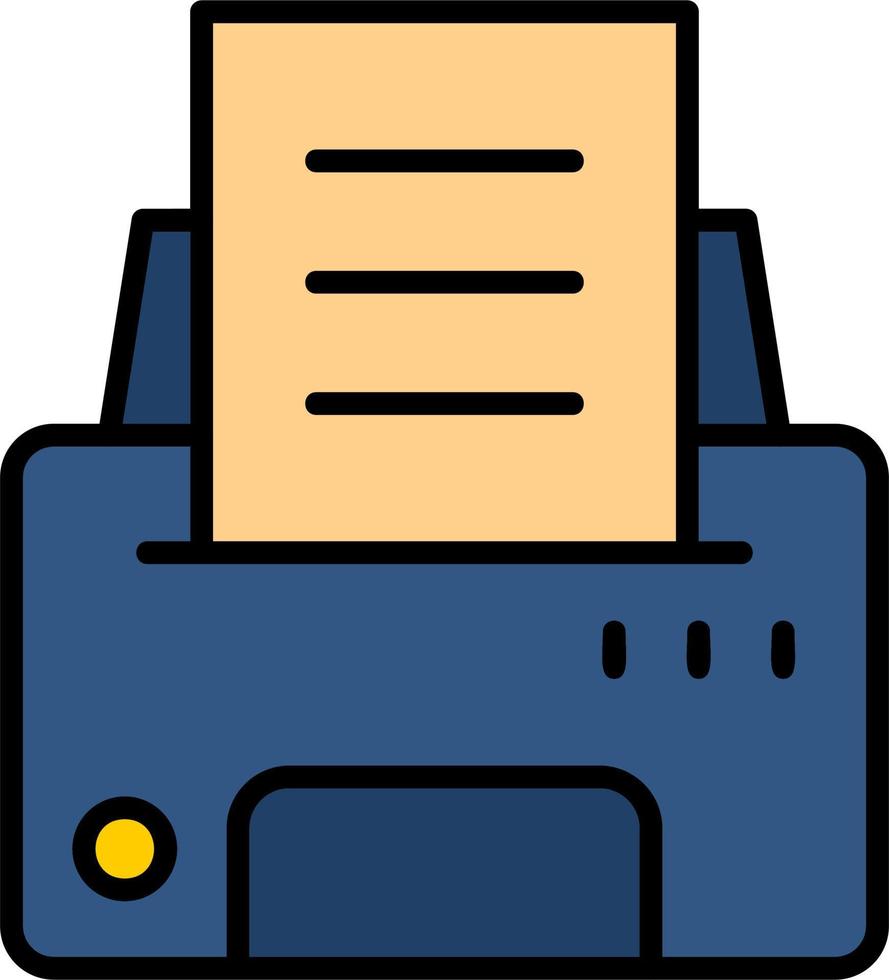 printer vector pictogram