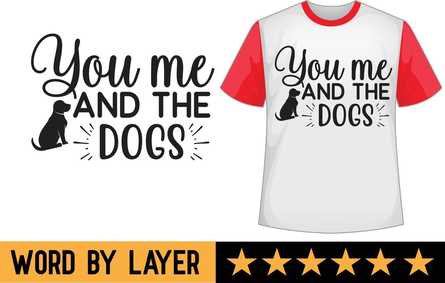 hond SVG t overhemd ontwerp vector