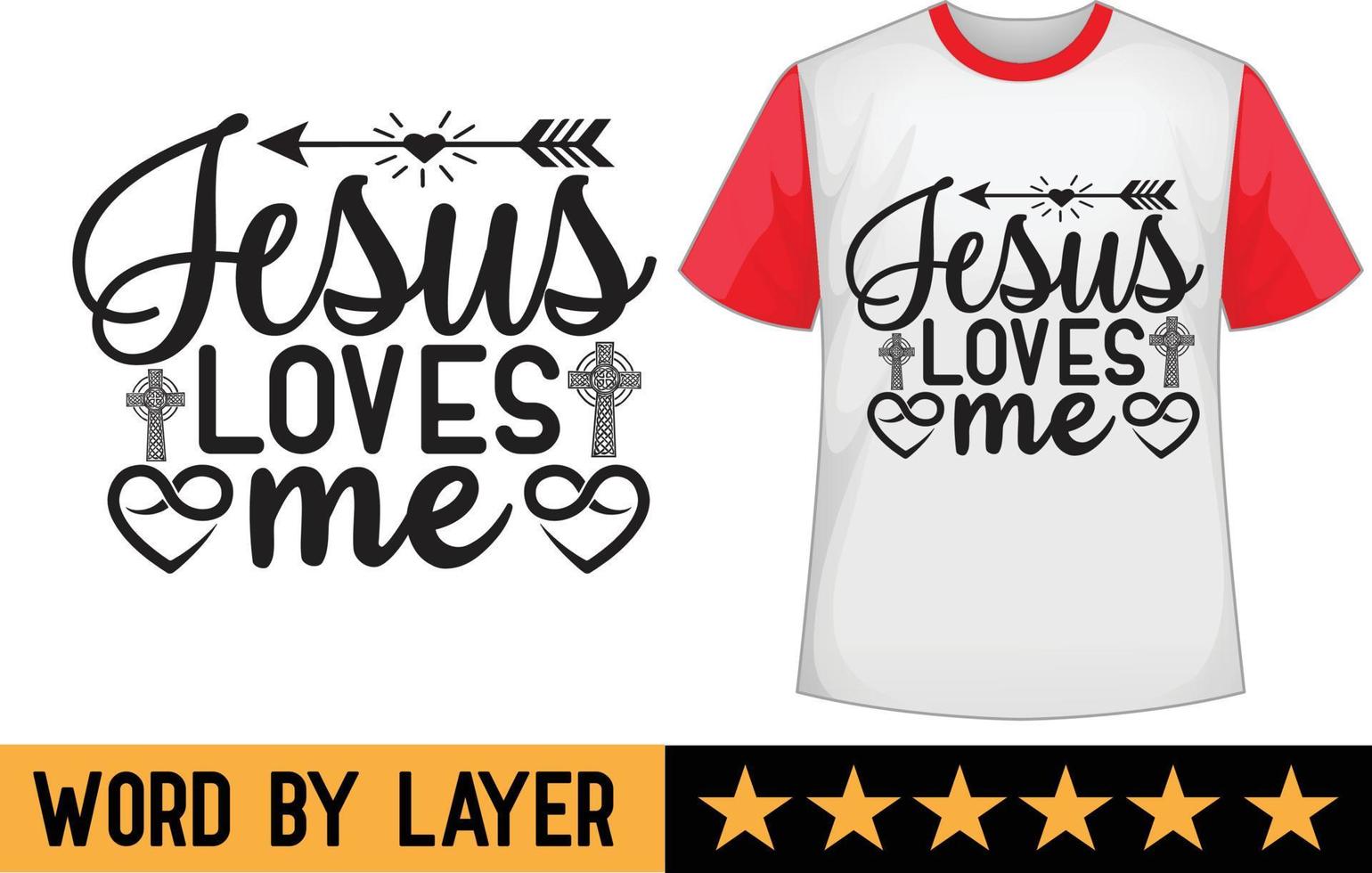 Jezus SVG t overhemd ontwerp vector