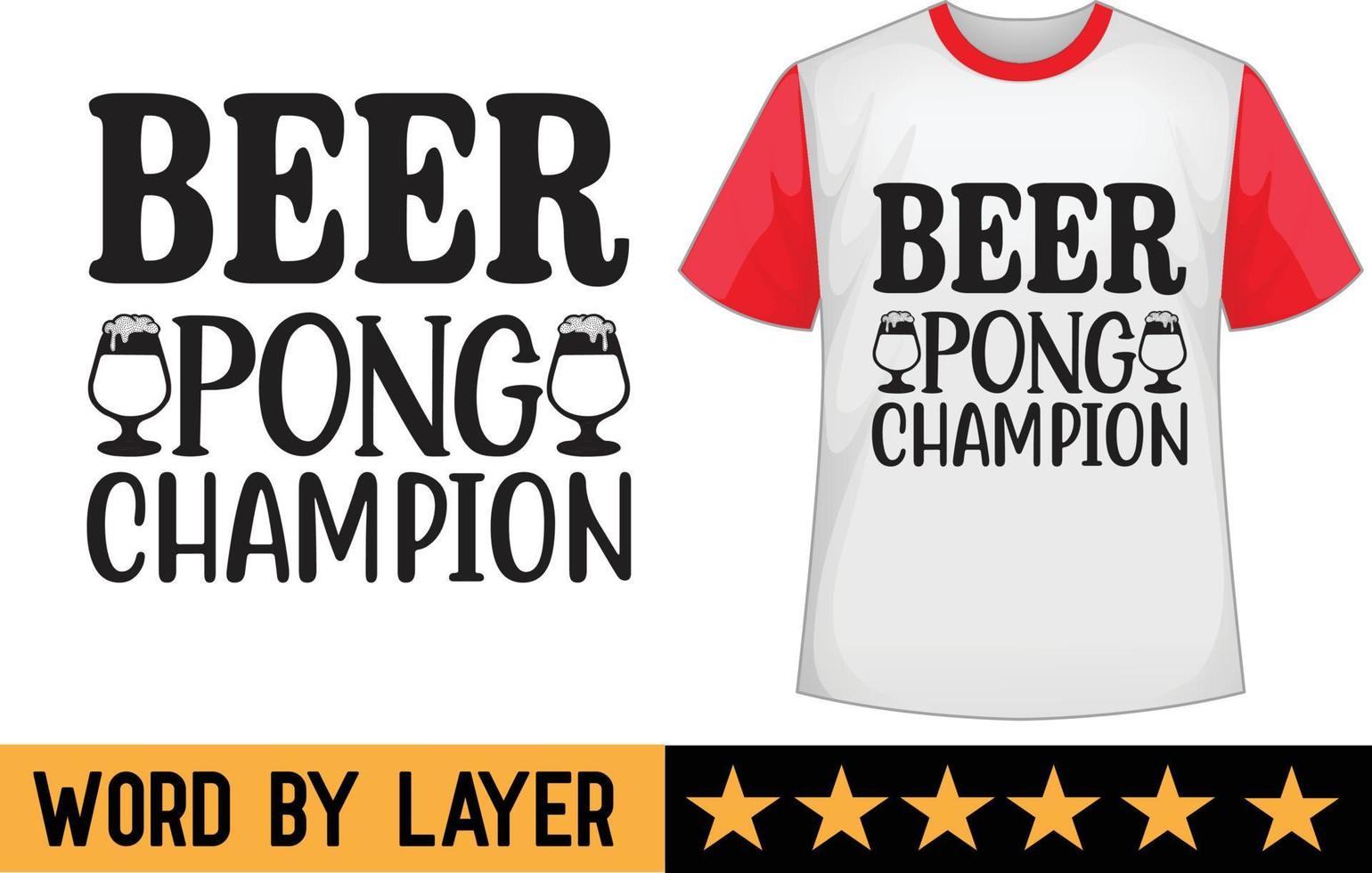 bier SVG t overhemd ontwerp vector