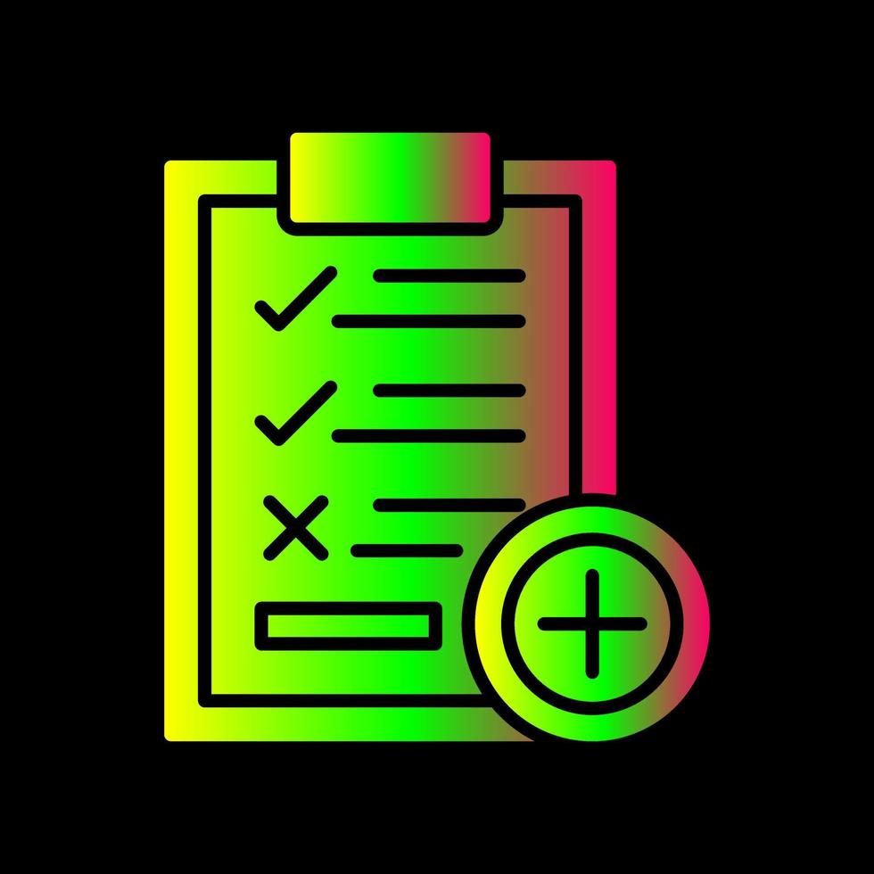 medisch examen lijst vector icoon