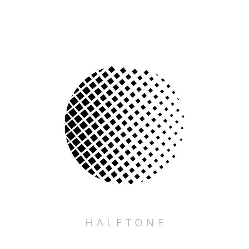 halftone vector ontwerp, voor achtergrond, retro, tekenfilm elementen.
