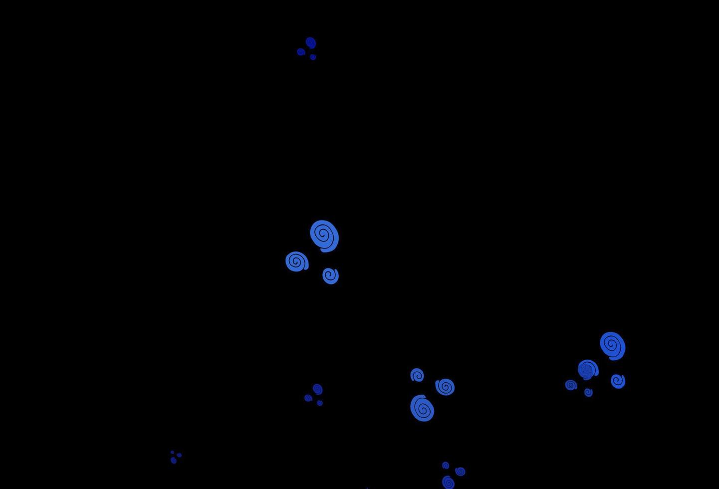 donkerblauwe vectorachtergrond met abstracte lijnen. vector