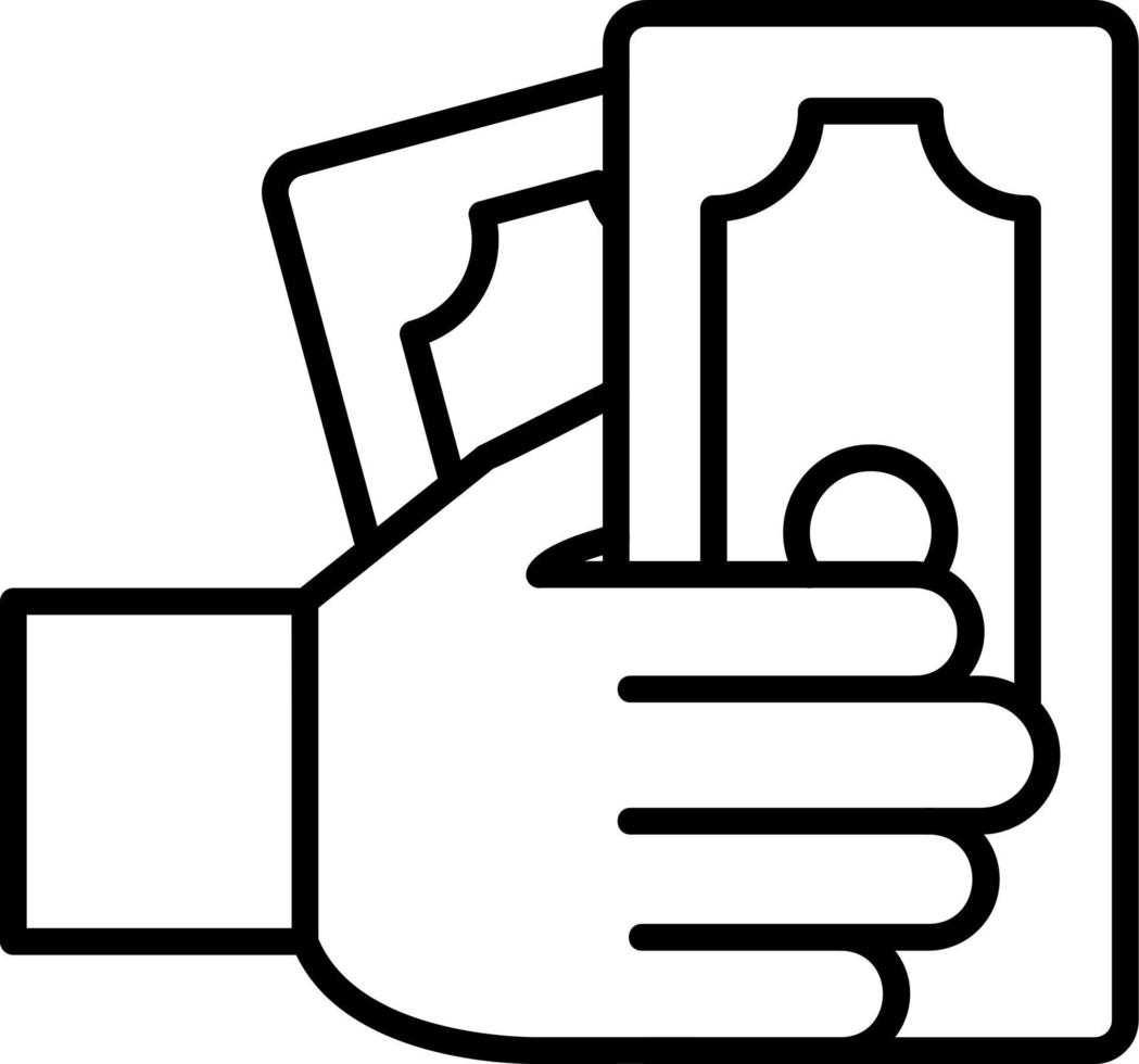 geld vector pictogram