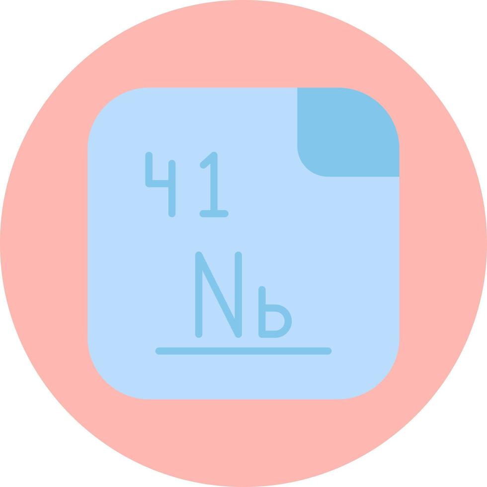 niobium vector icoon