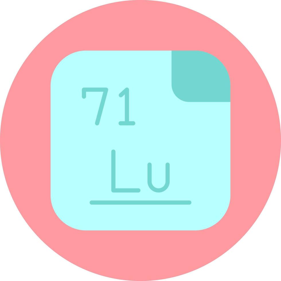 lutetium vector icoon