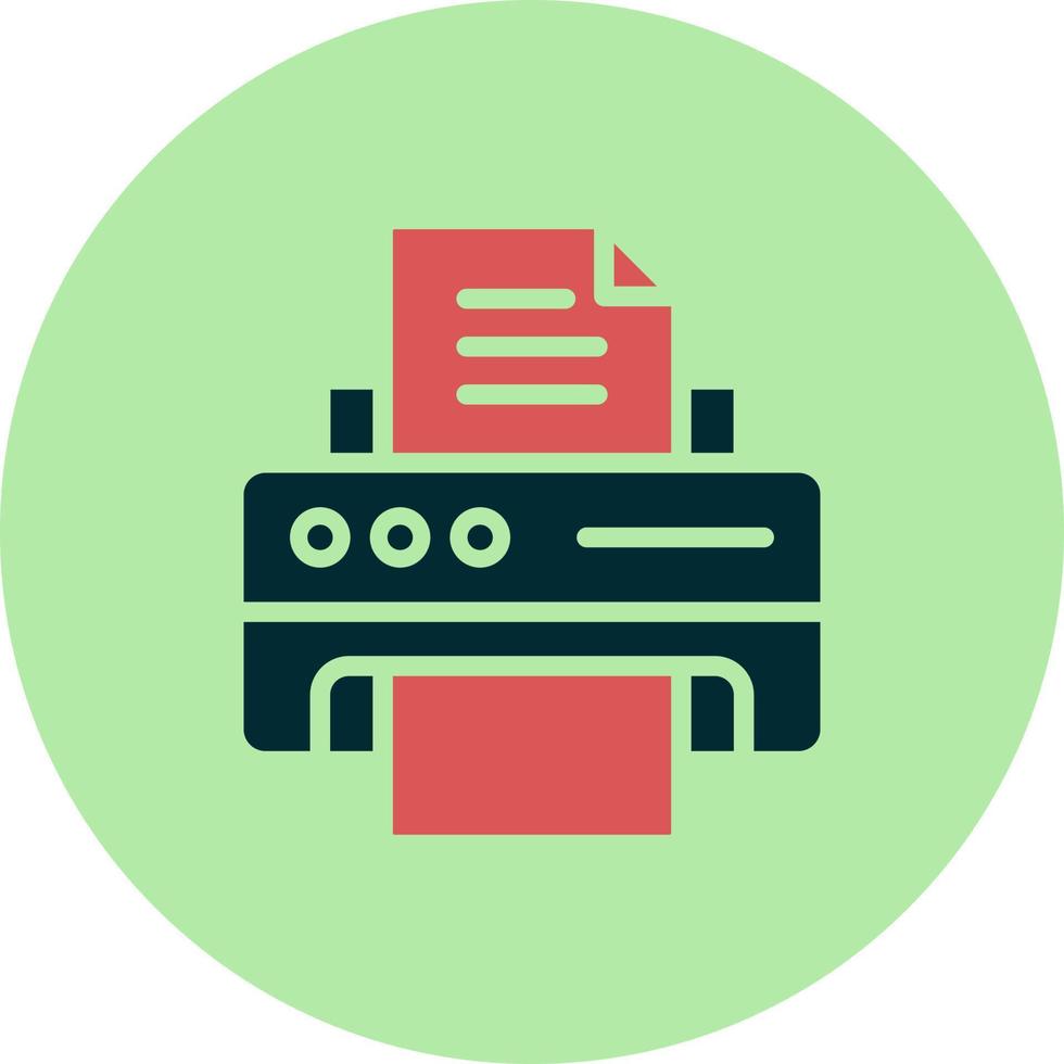 printer vector pictogram