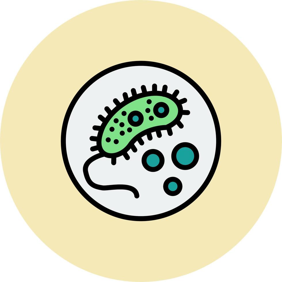 bacteriën vector icon