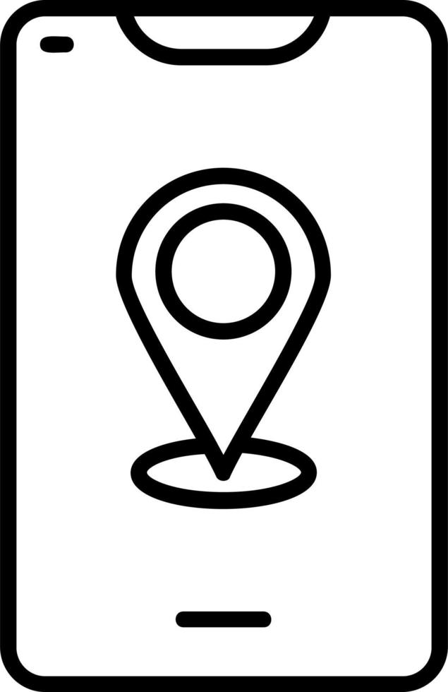 locatie vector pictogram