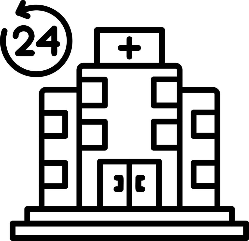 ziekenhuis vector pictogram