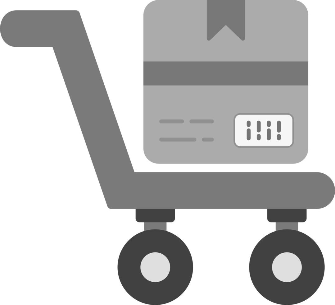 trolley vector pictogram vector