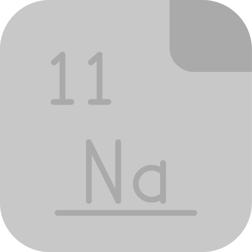 natrium vector icoon