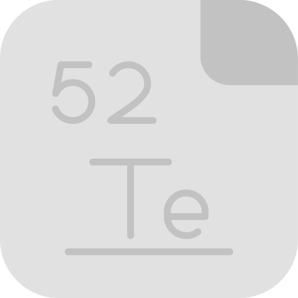 tellurium vector icoon
