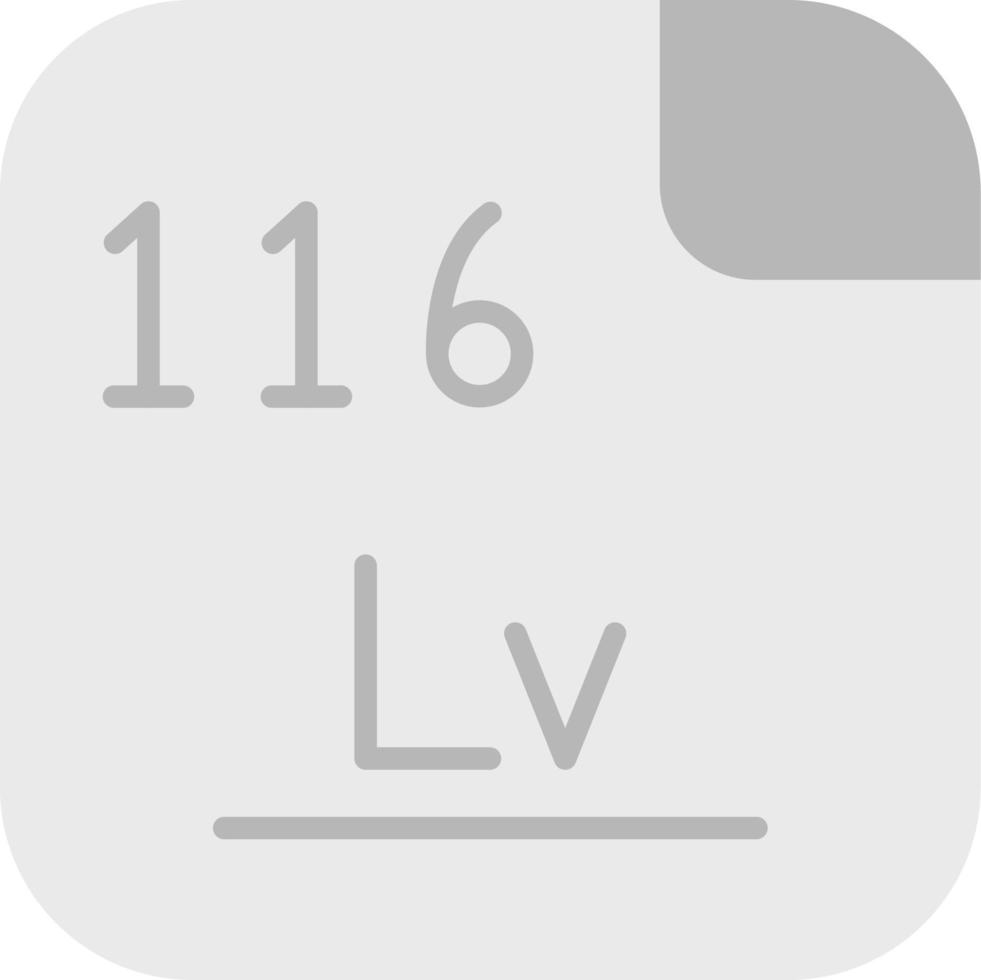 livermorium vector icoon