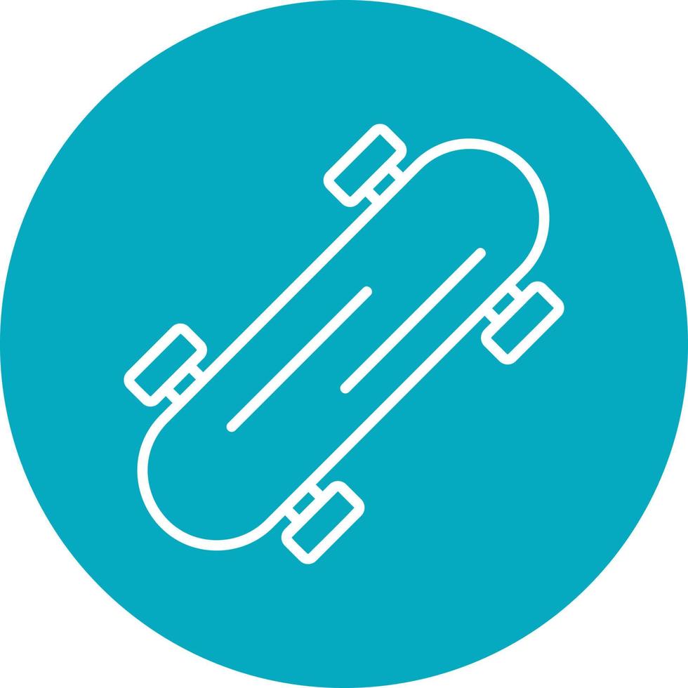 skateboard vector pictogram