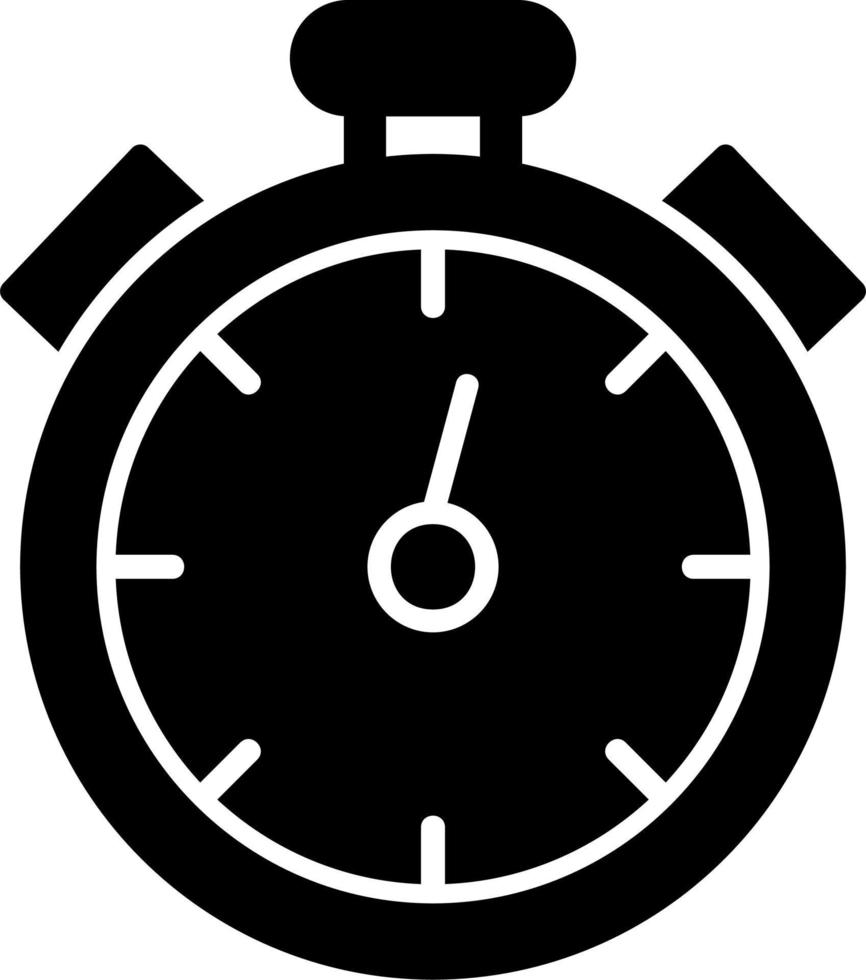 stopwatch vector pictogram