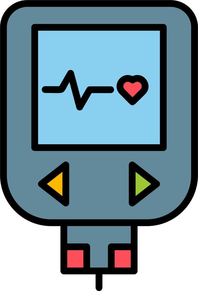 glucometer vector icoon