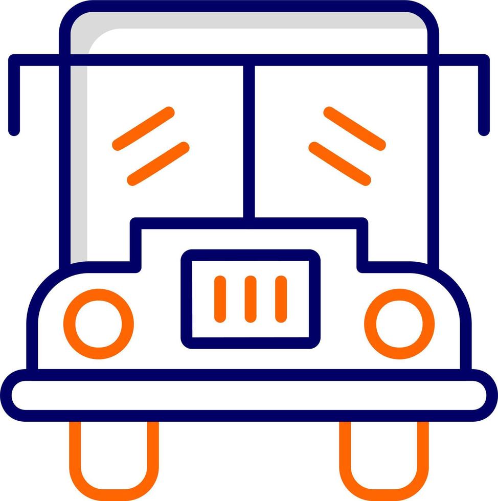 schoolbus vector pictogram