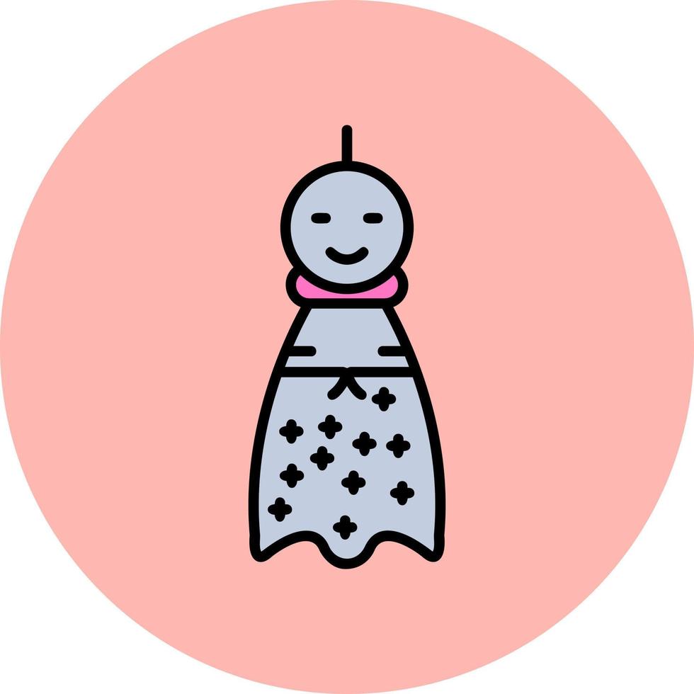 teru teru bozu vector icoon