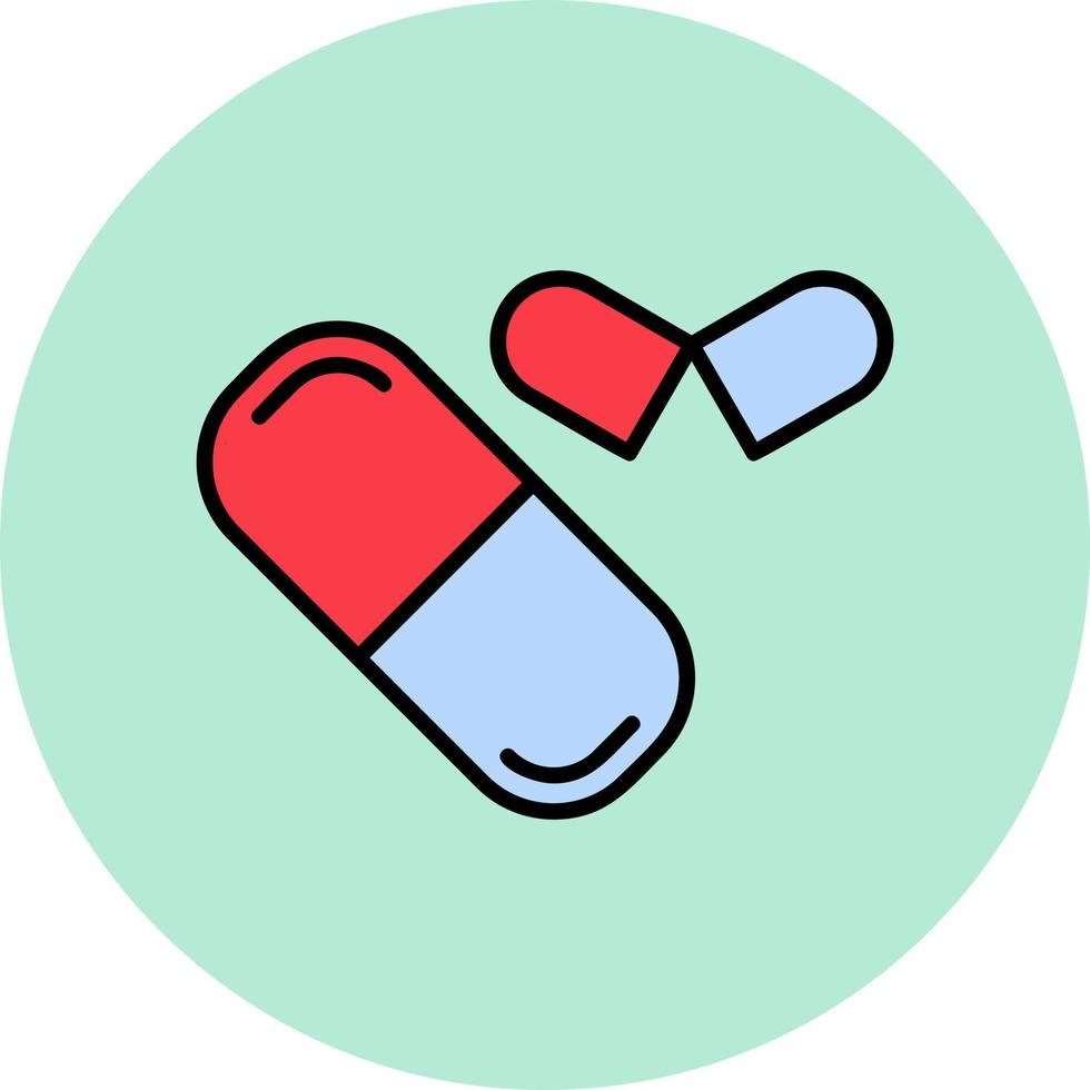 capsule vector pictogram