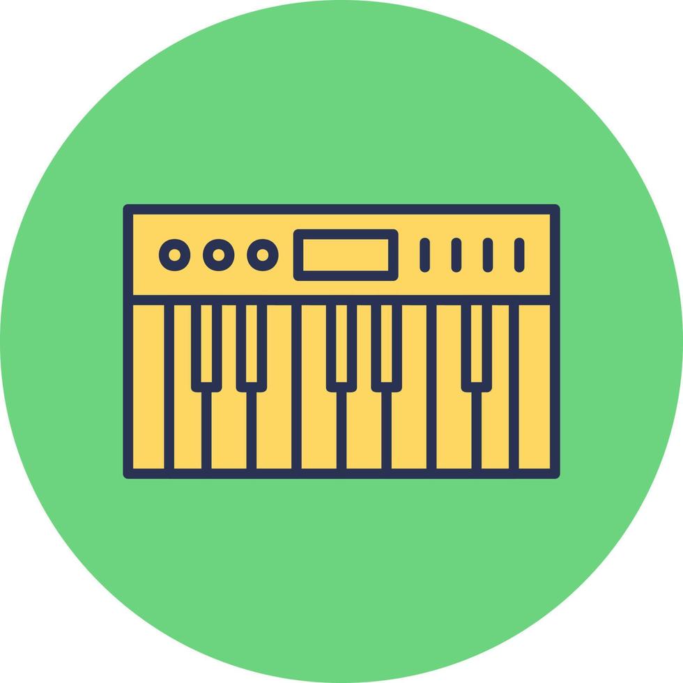 piano vector pictogram