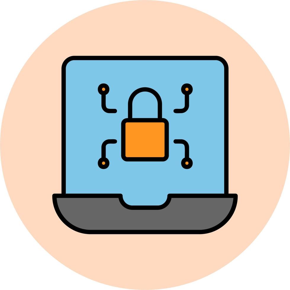 ransomware vector pictogram