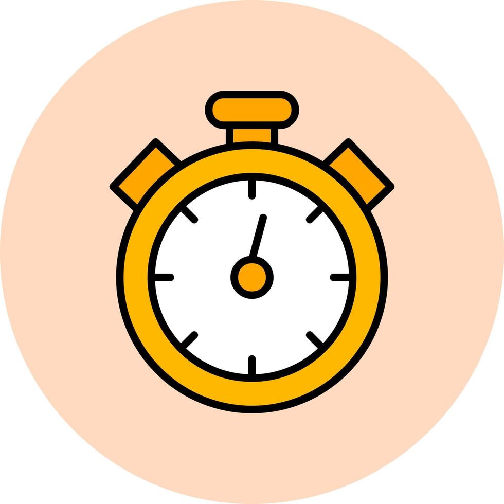 stopwatch vector pictogram