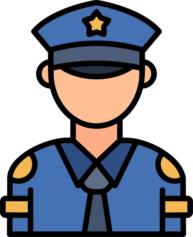 Politie Mens vector icoon