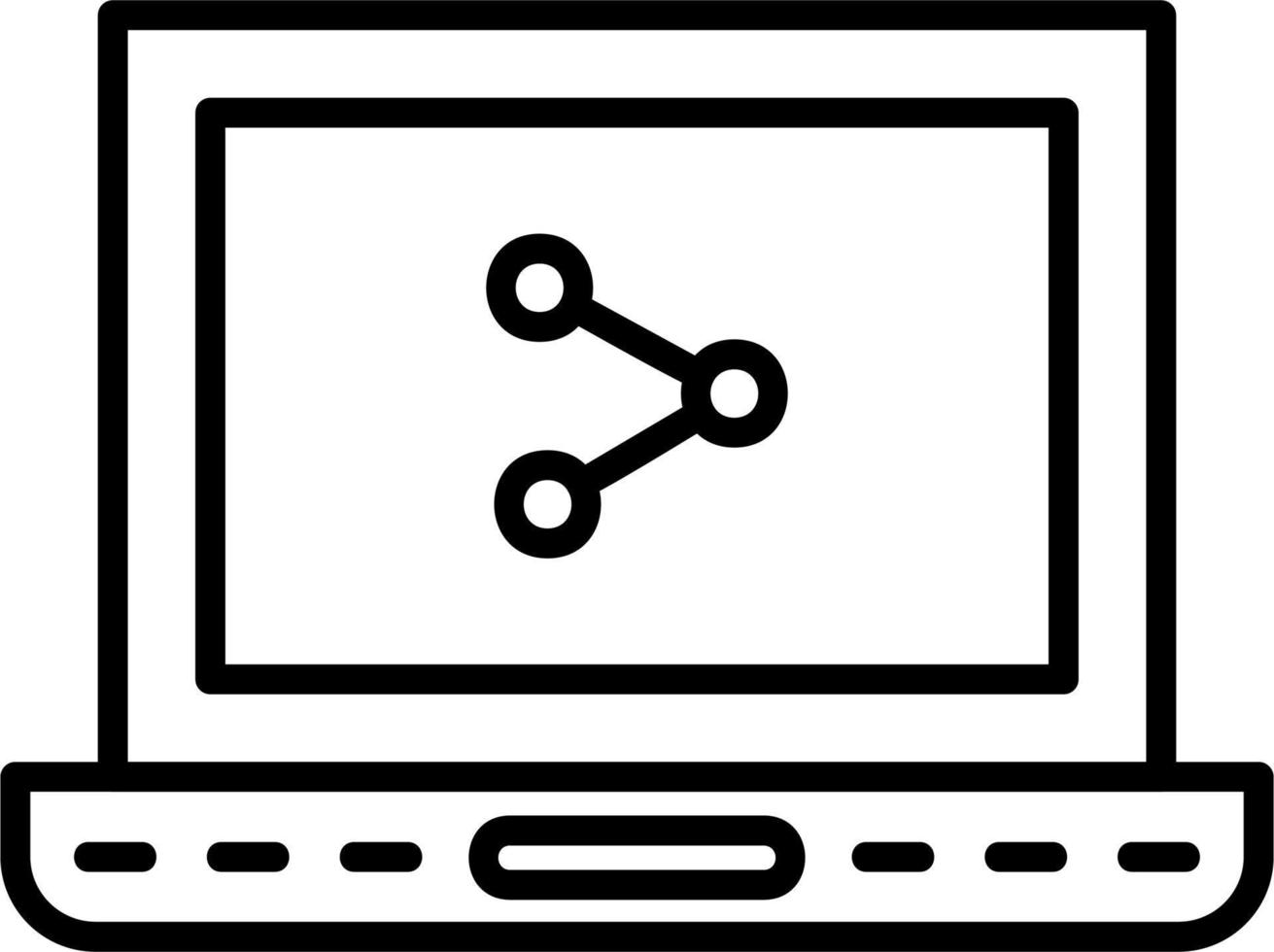 delen vector pictogram