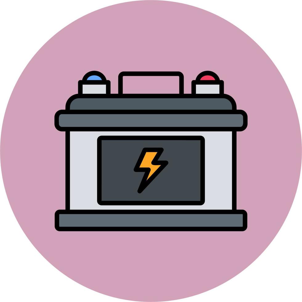 auto batterij vector pictogram