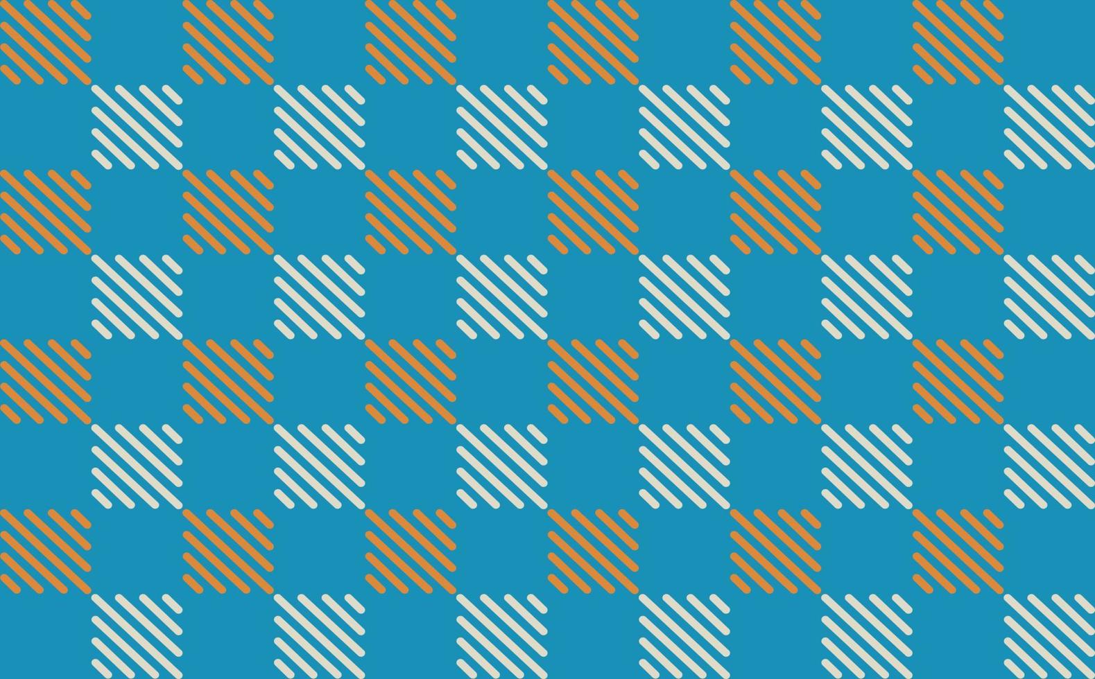 blauw gekleurde plaid patroon met bruin en wit accenten. naadloos patroon voor behang, kleding stof, textiel, merk, achtergrond, en spandoek. vector