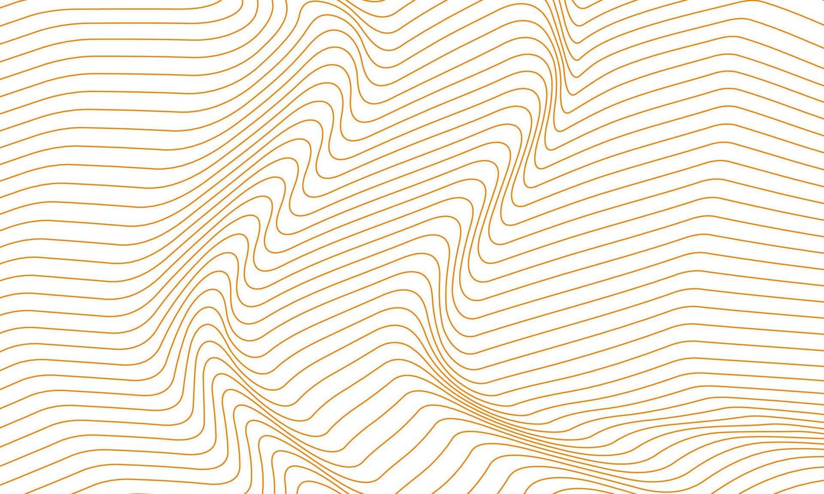 goud lijn golven Aan wit achtergrond abstract achtergrond vector ontwerp