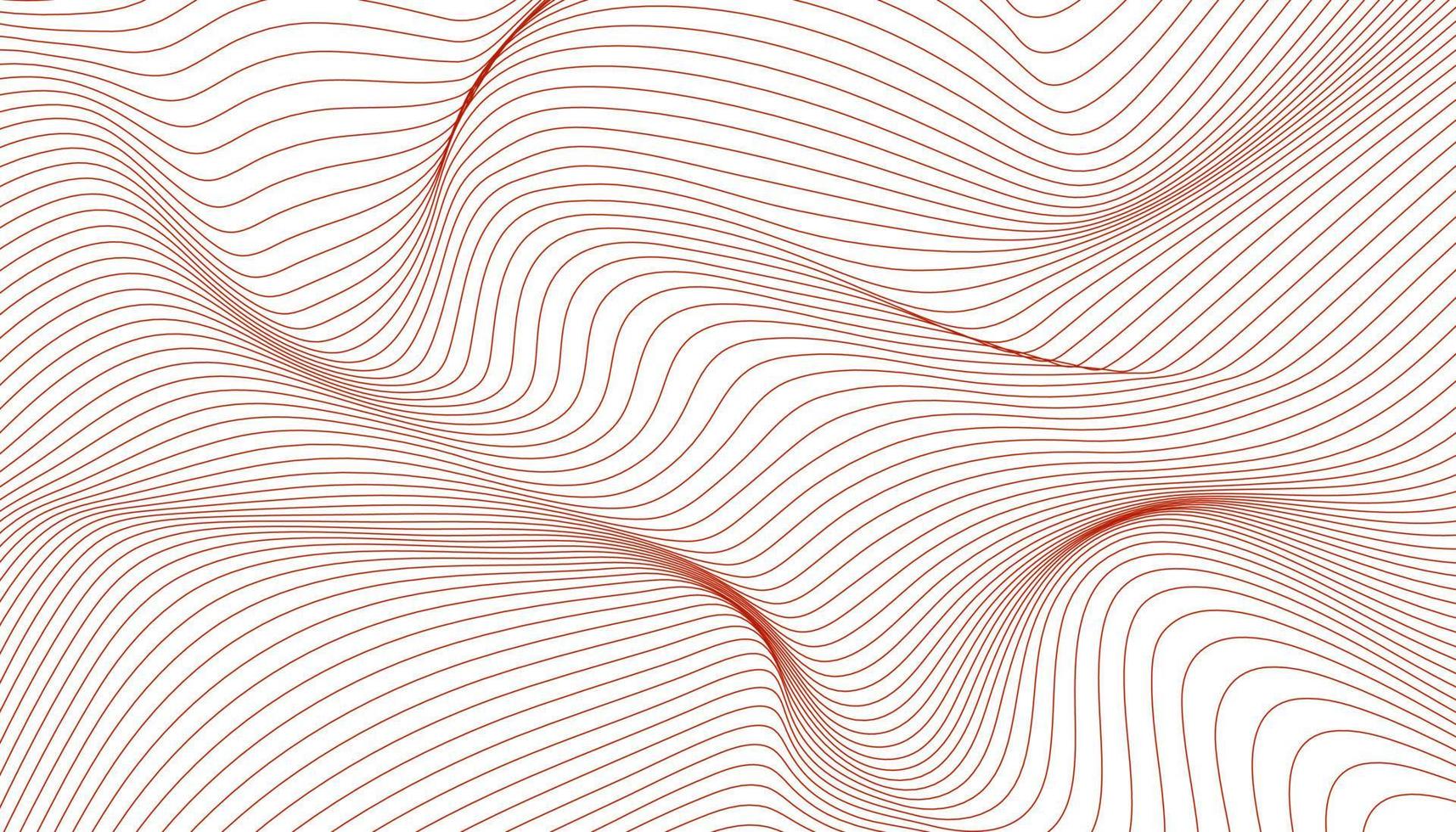 lijn golven Aan wit achtergrond, abstract achtergrond vector ontwerp
