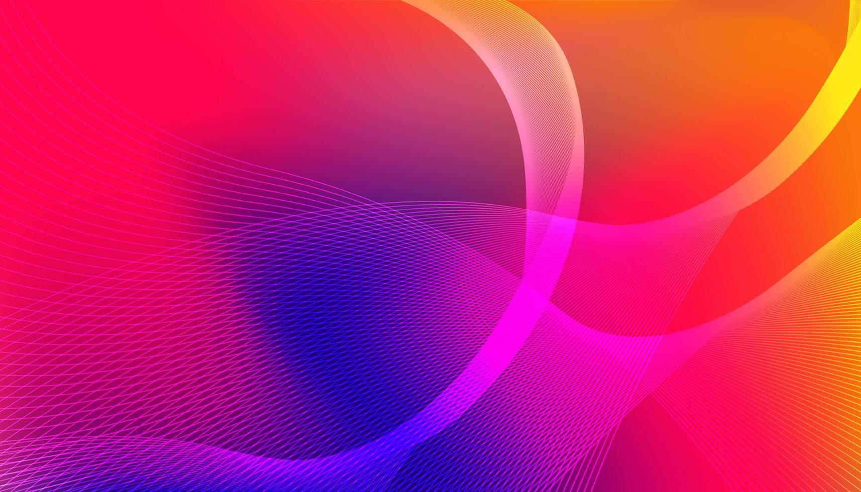 helling kleur achtergrond met abstract lijnen stijl, banier ontwerp achtergrond sjabloon vector