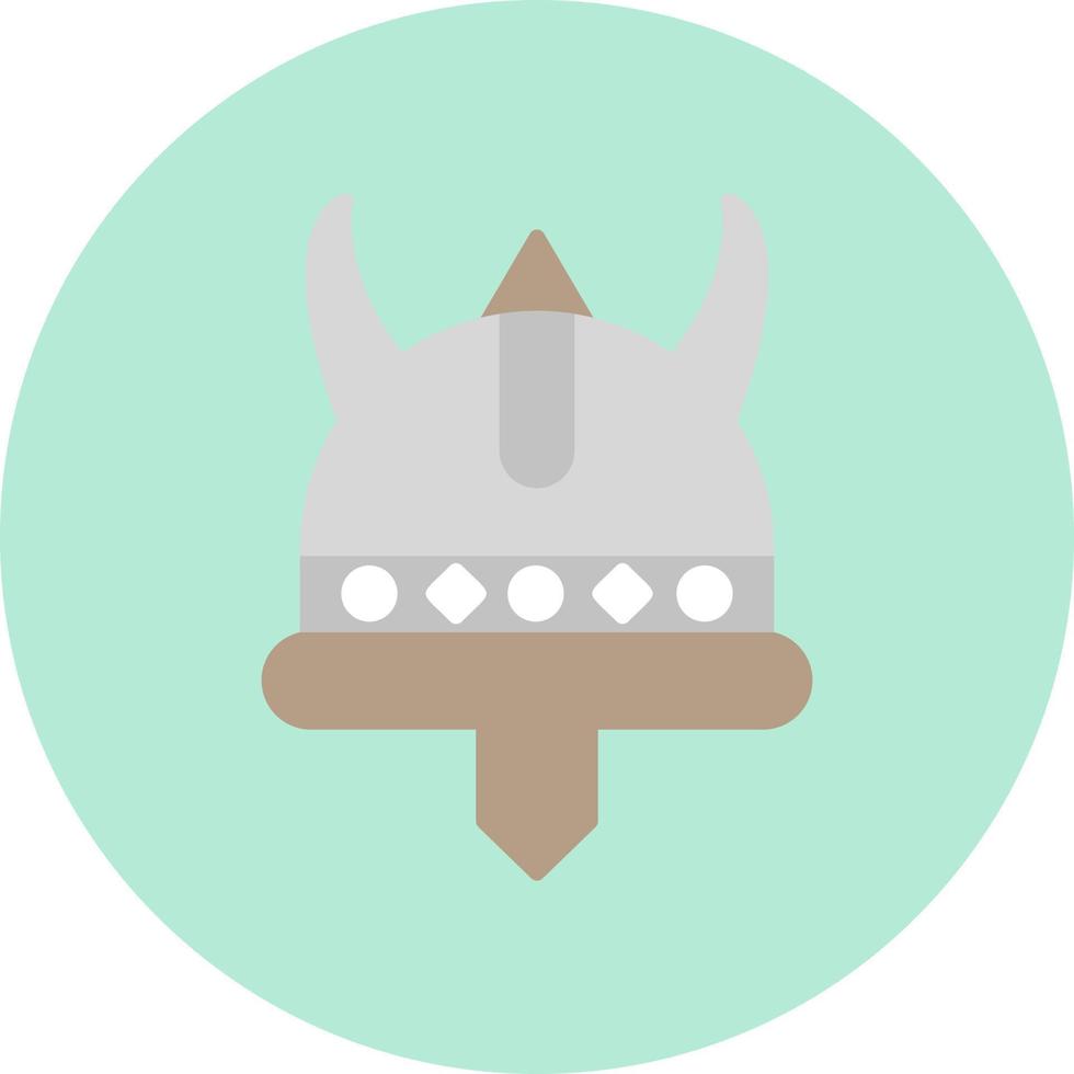 viking helm vector icoon