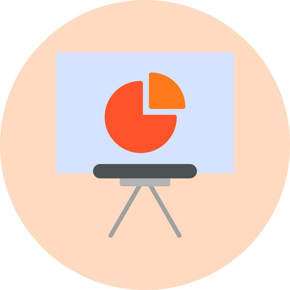 cirkeldiagram vector pictogram