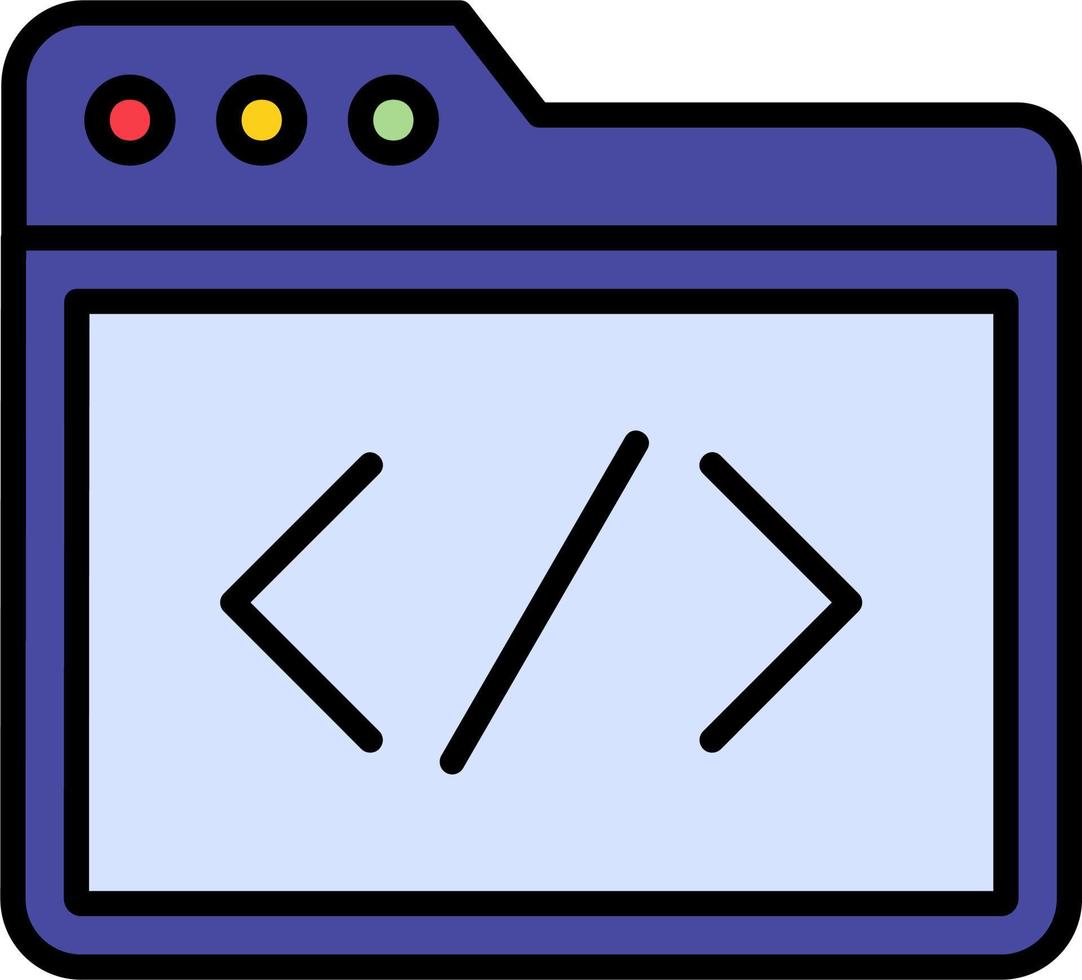 codering vector pictogram